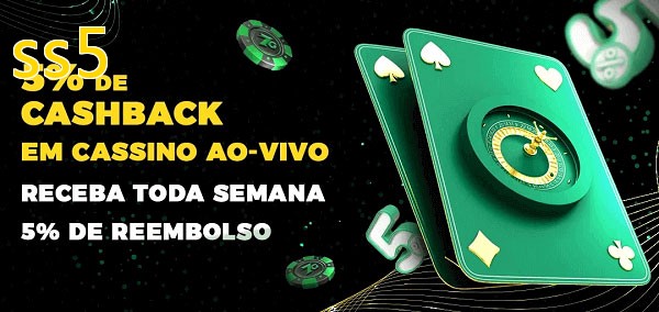 Promoções do cassino ao Vivo ss5